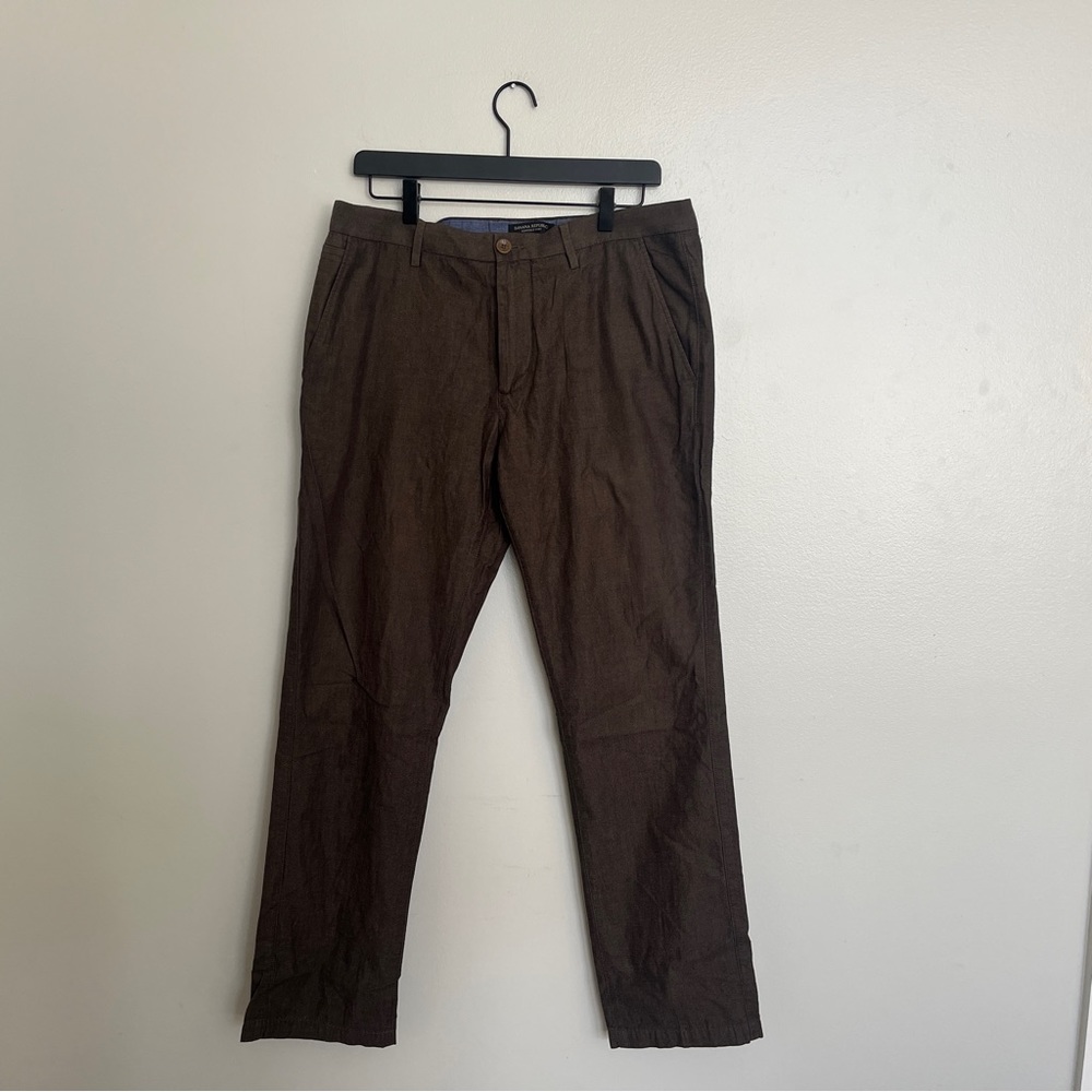 Men’s Banana Republic Kentfield Pant Brown 33/32